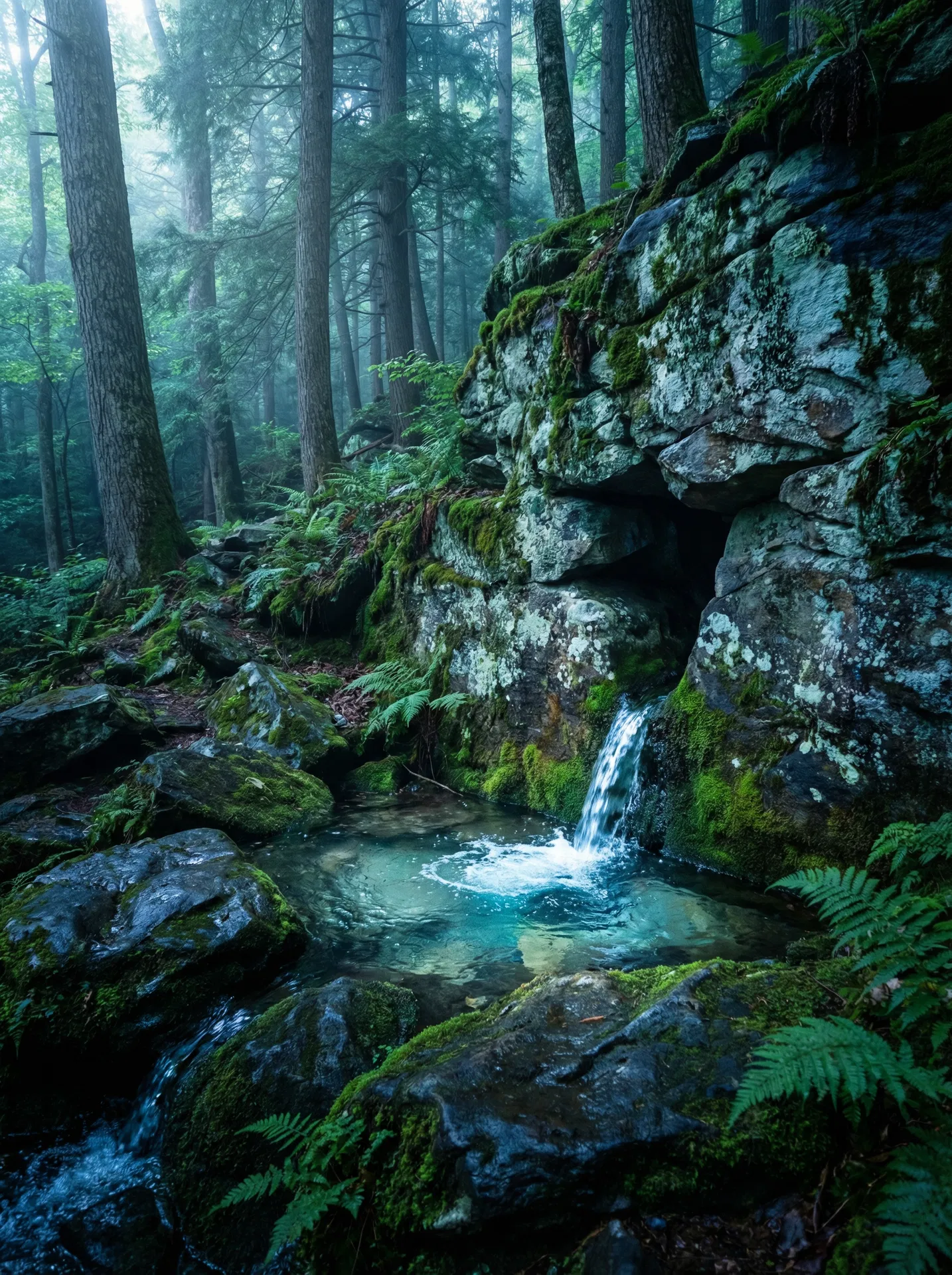 West Virginia Mountain Spring Source