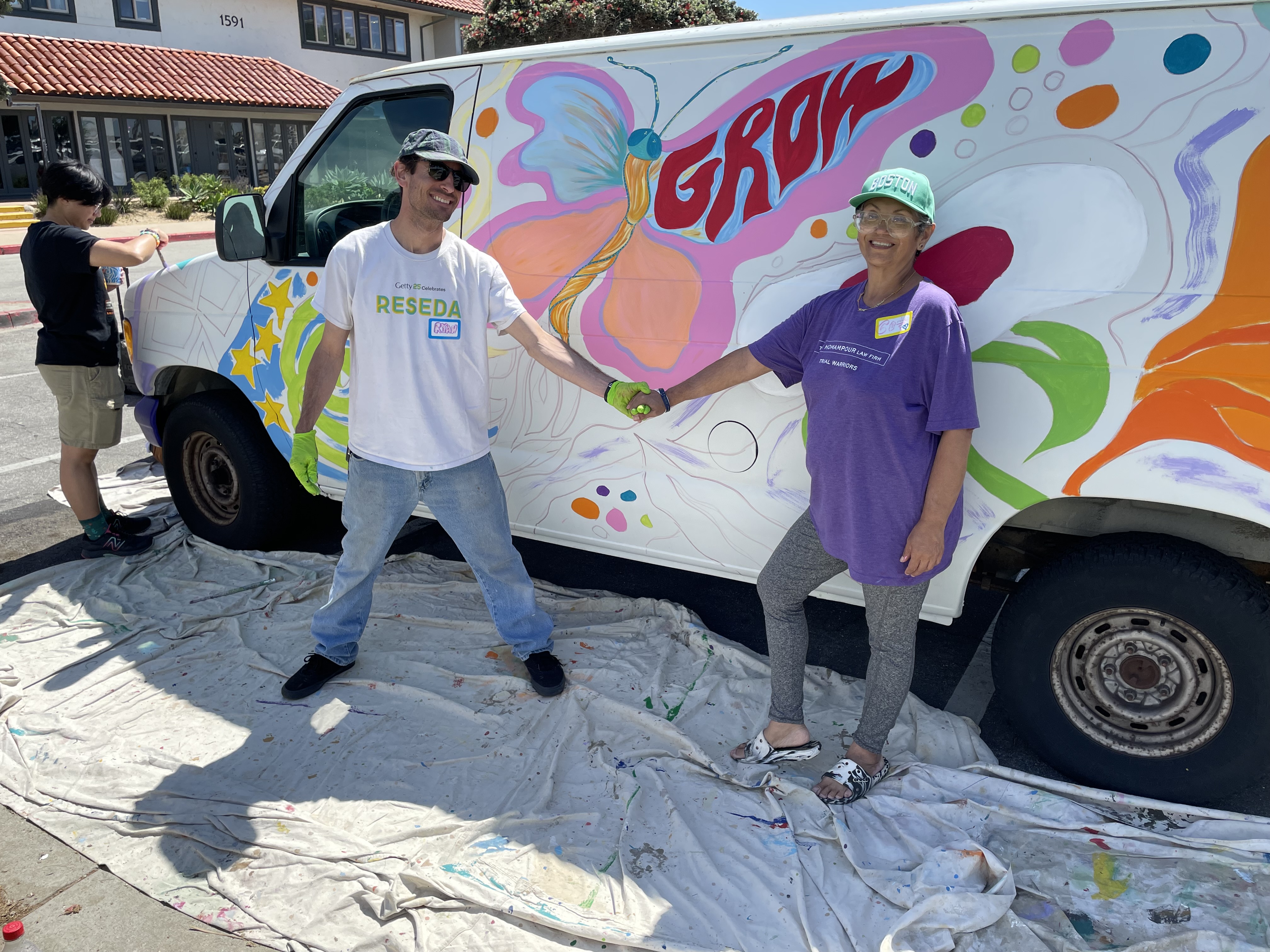 Great teacher, great people doing art