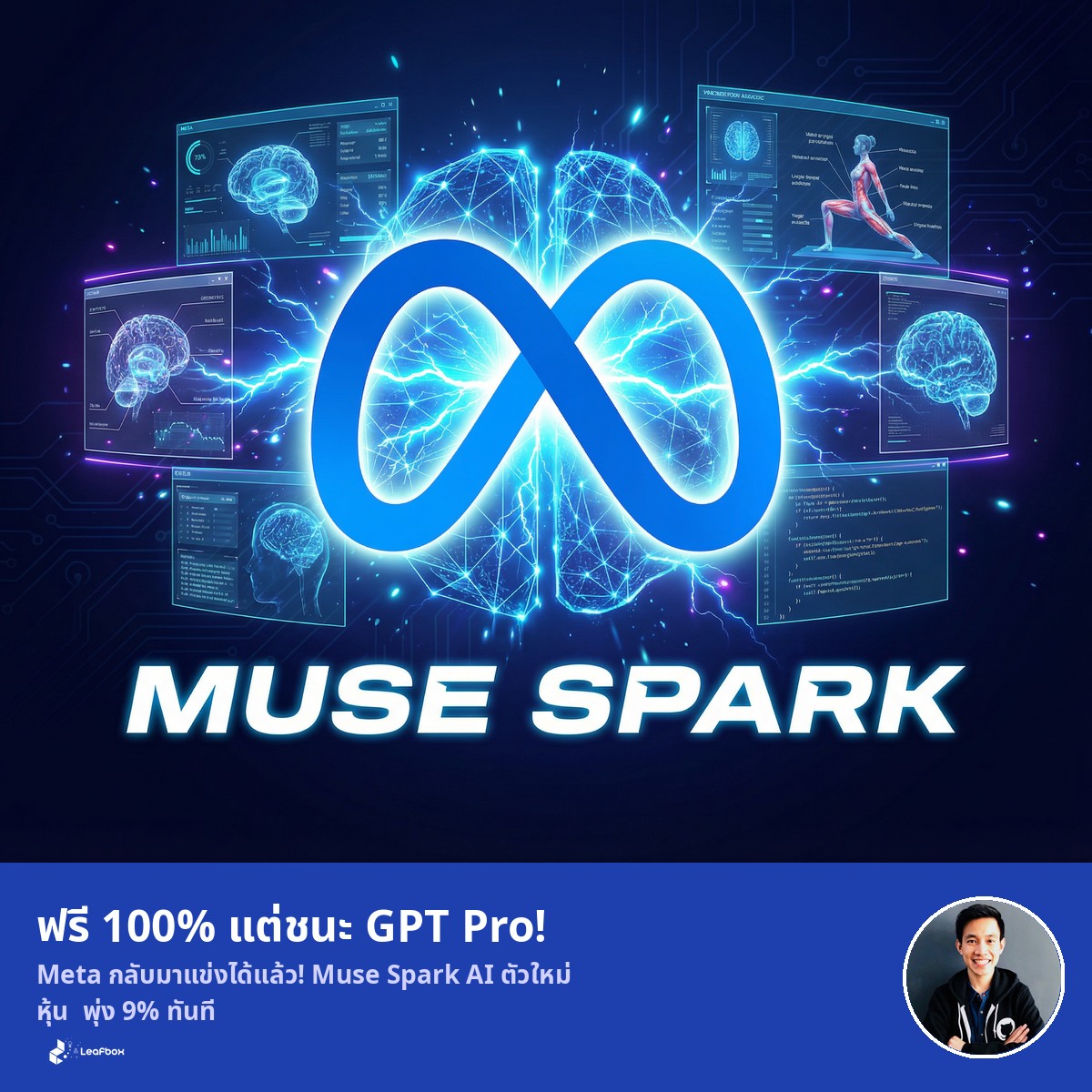 ฟรี 100% แต่ดันไปชนะ GPT Pro ทำไมถึงตื่นเต้นกับ Muse Spark AI ตัวใหม่ของ Meta