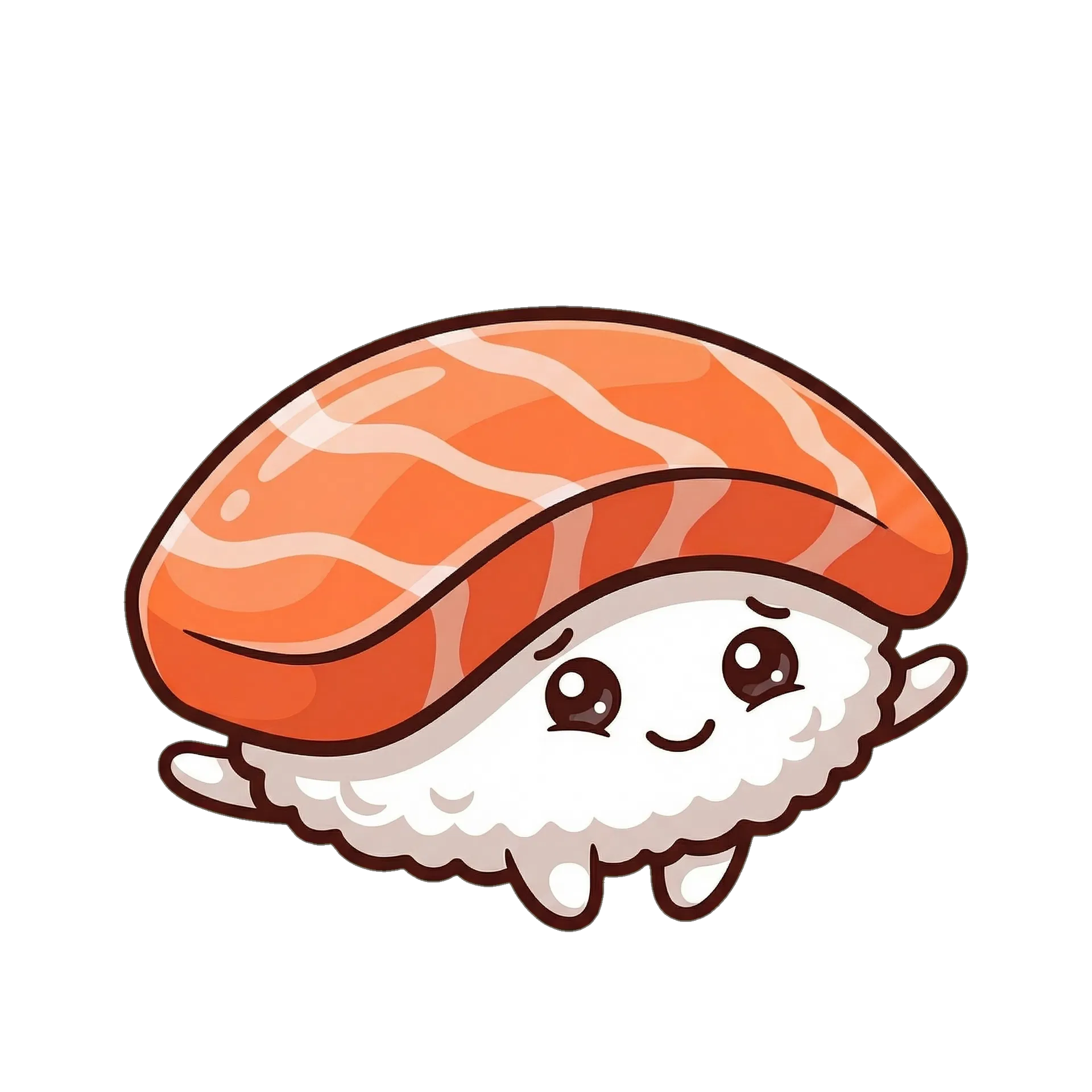 寿司キャラクター サーモン