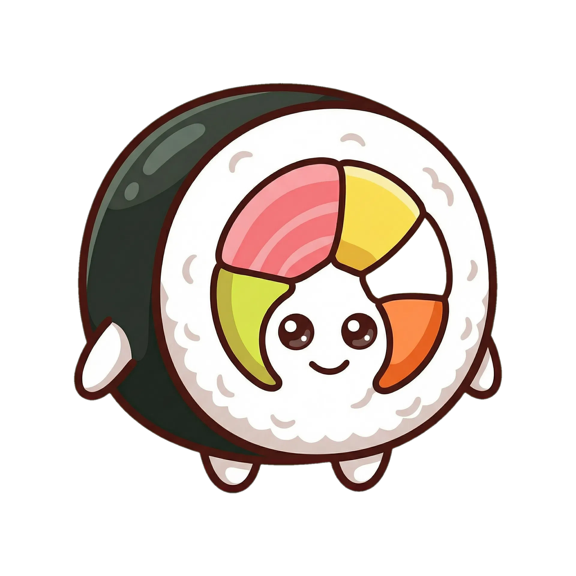 寿司キャラクター 巻き寿司