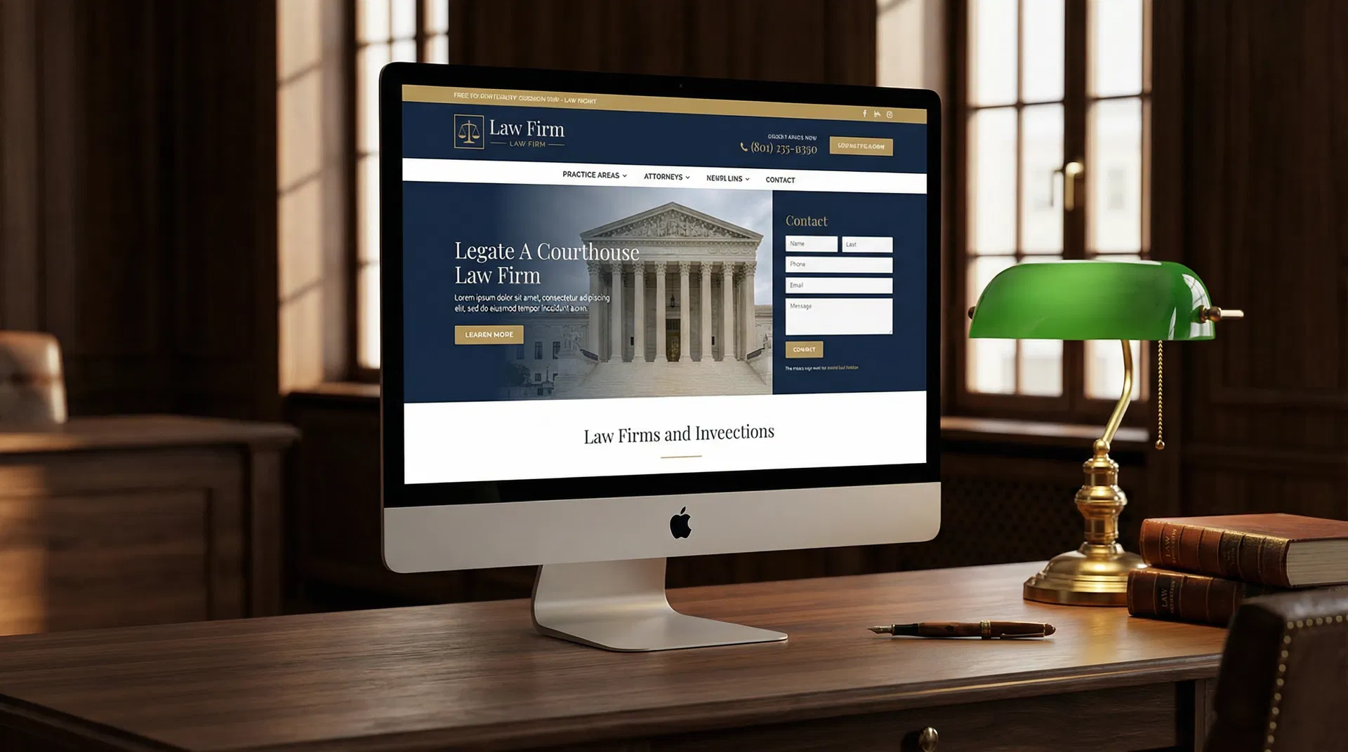 Studio Legale Associato mockup