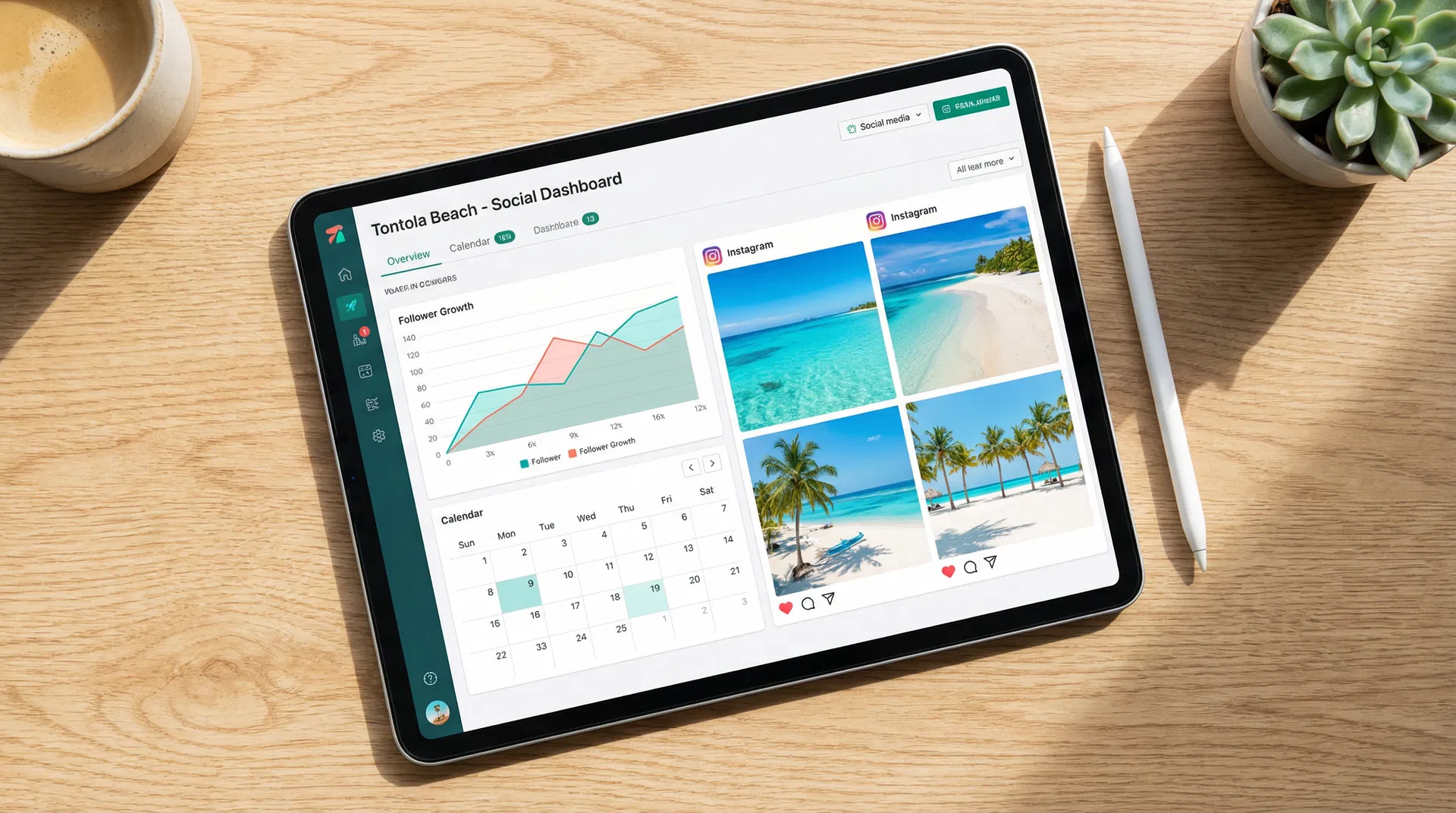 Tontola Beach mockup