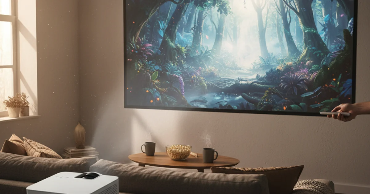 HY300 Pro Smart WiFi Projector Review: Your Portable Home Cinema