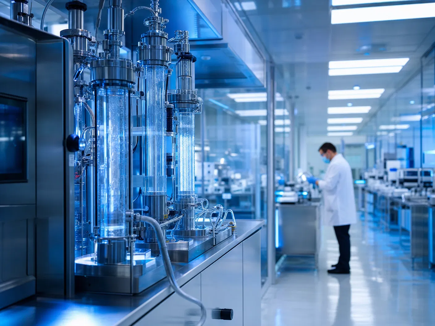 GMP-Certified Peptide Manufacturing Facility