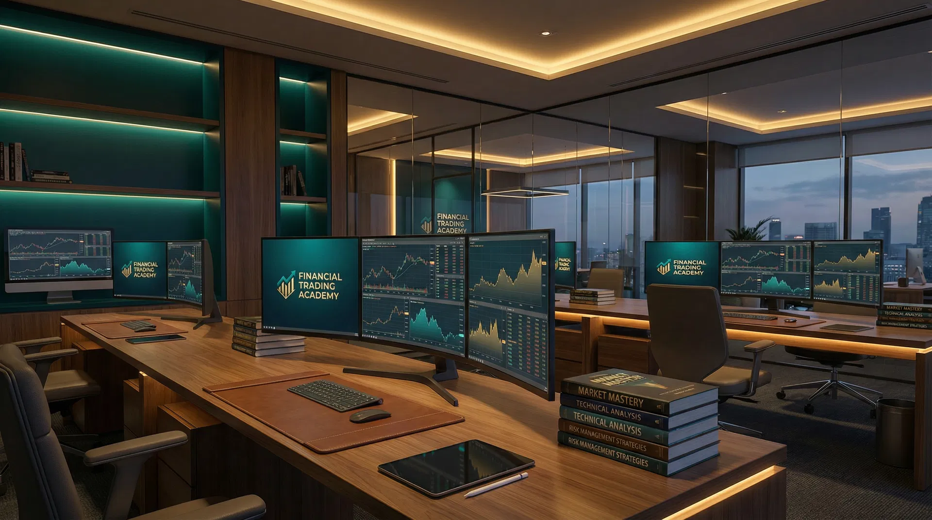 Professional trading education environment