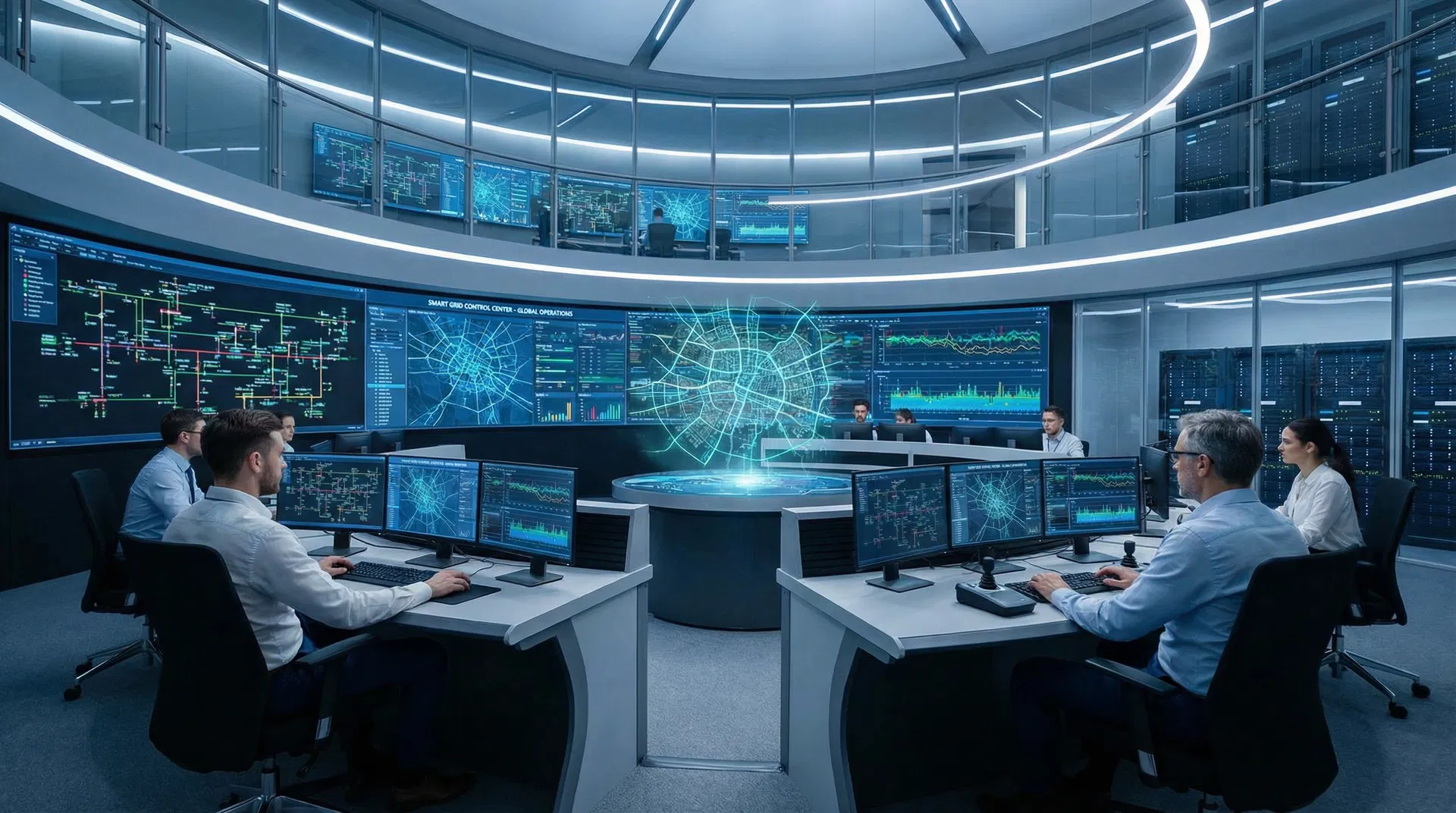 Centre de Contrôle Smart Grid
