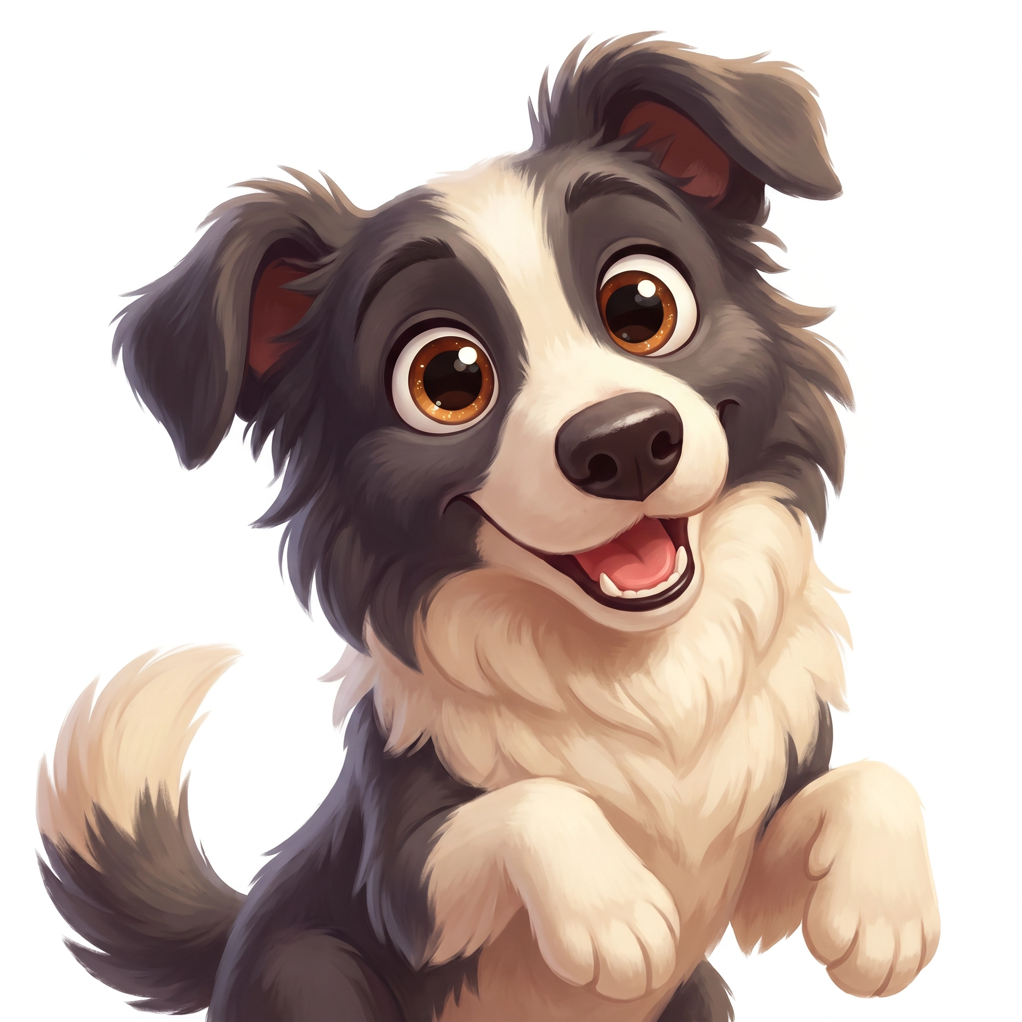 Cartoon dog example 2