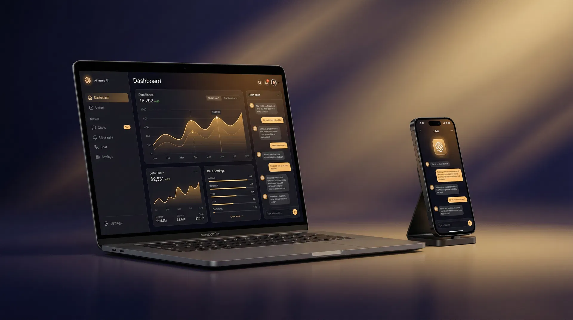 Elance sur MacBook et iPhone