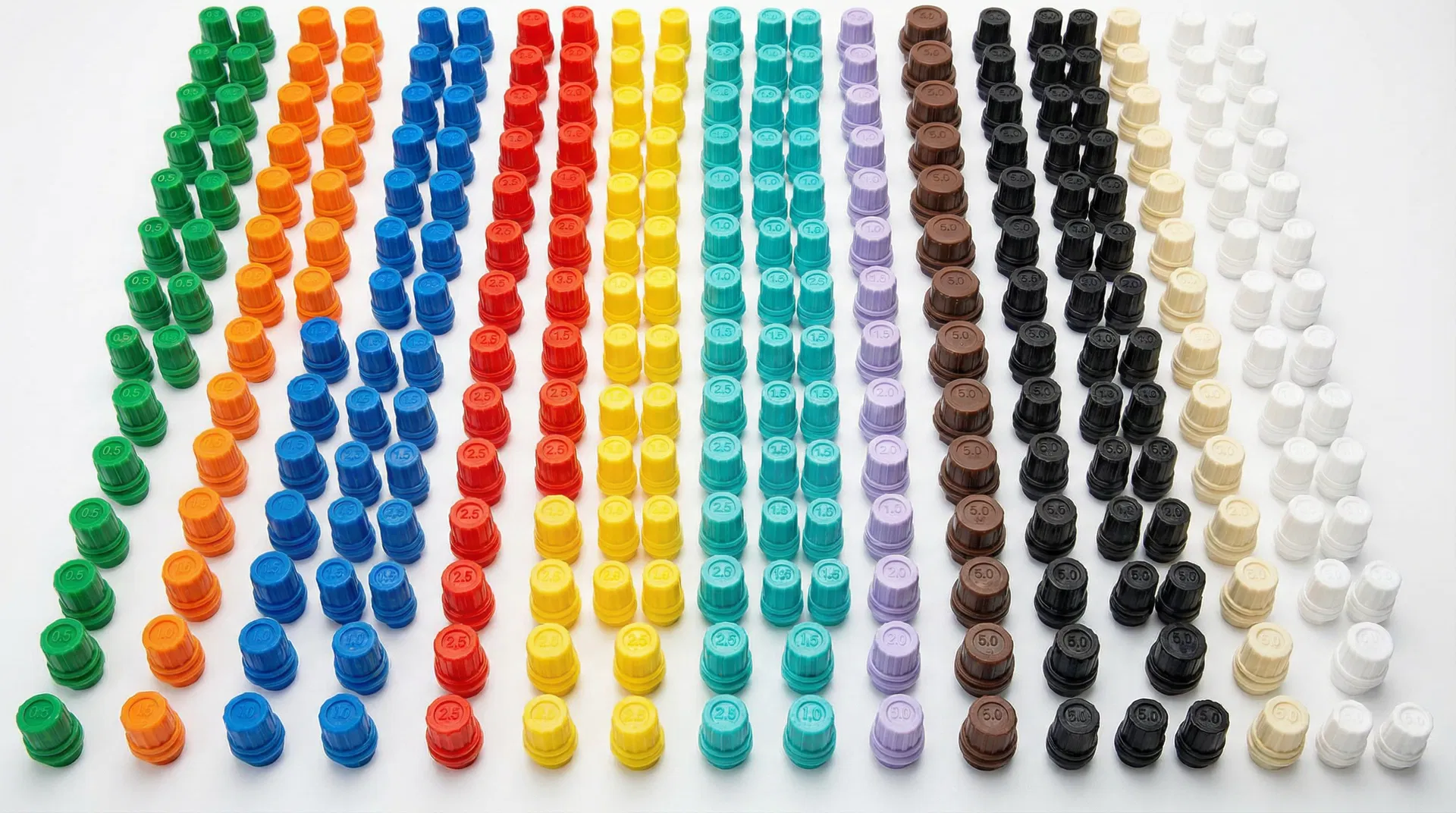 Nelson 3TN nozzle color range