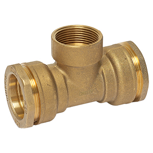 RACCORD EN TE FEMELLE "RONCAL" 1"x32