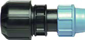 RACCORD COMPRESSION DE TRANSITION UNIVERSEL - Pour acier, cuivre, plomb, U-PVC, PP — Ø 15 / 22 x 20