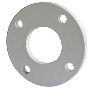 Bride aluminium plate blanche MÉTRIQUE DIN2642 DN150 Ø154.0