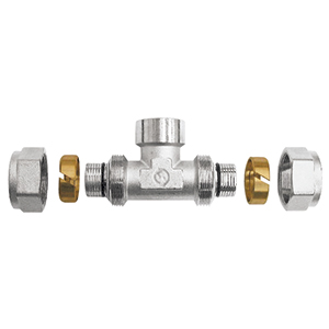 RACCORD COMPRESSION MULTI-COUCHE TE FEMELLE 32x1"