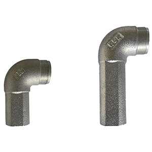 COUDE RÉDUIT MxH (M33/DN25 x 3/4" NPT) 85 mm.