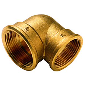 LAITON FIG 90R COUDE 90° REDUIT F/F 1" - 1/2"