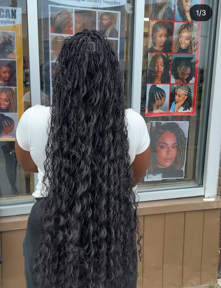 Goddess Knotless Braids - 1