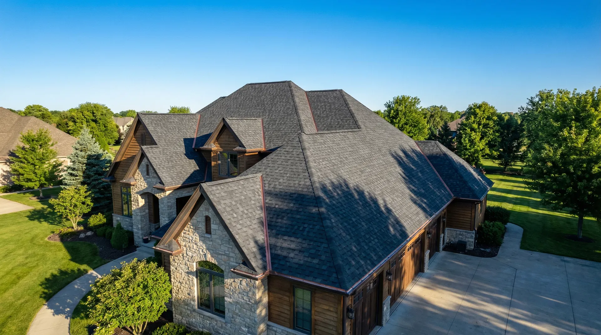 Well-maintained roof result