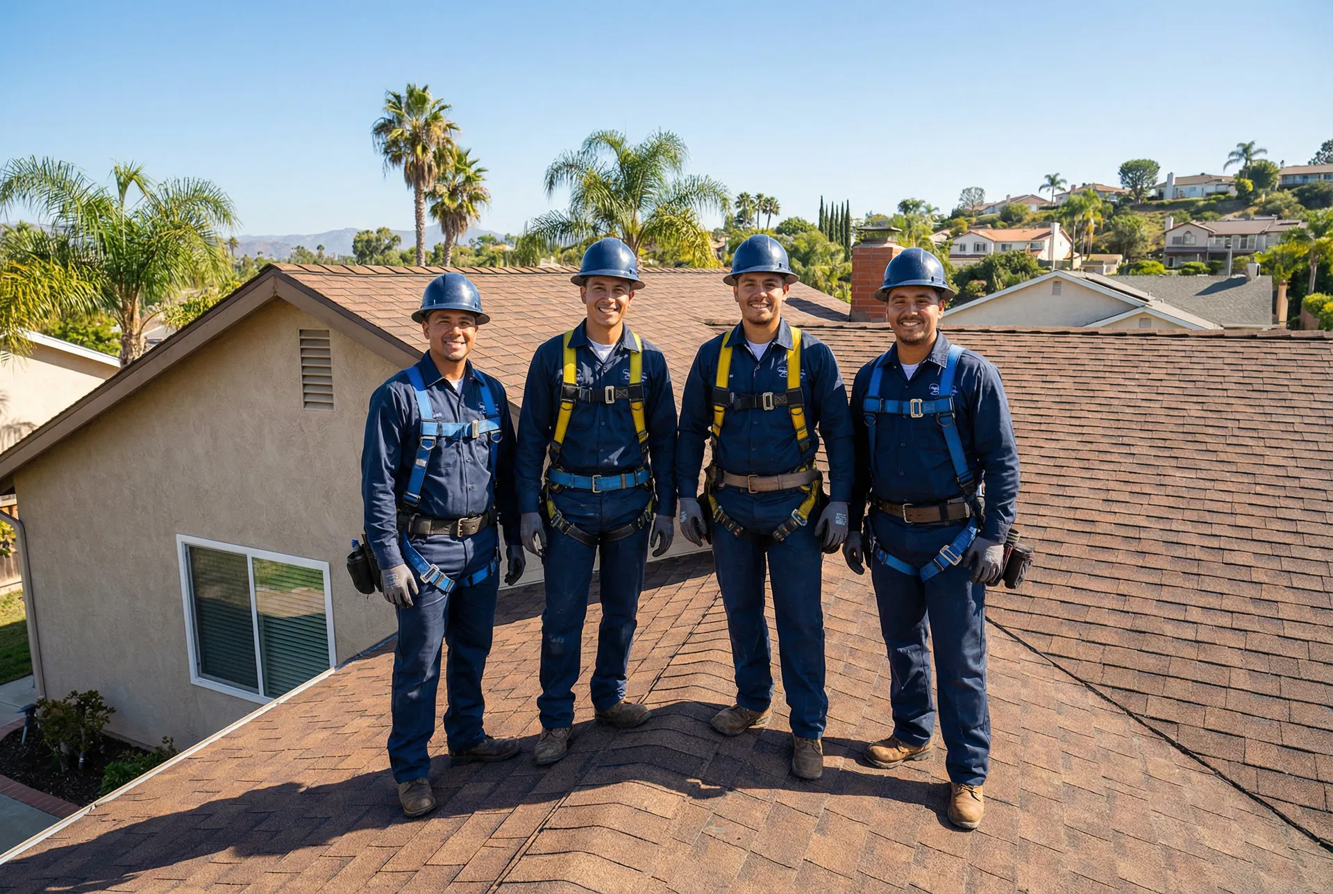 Central Coast Restoration professional roofing team