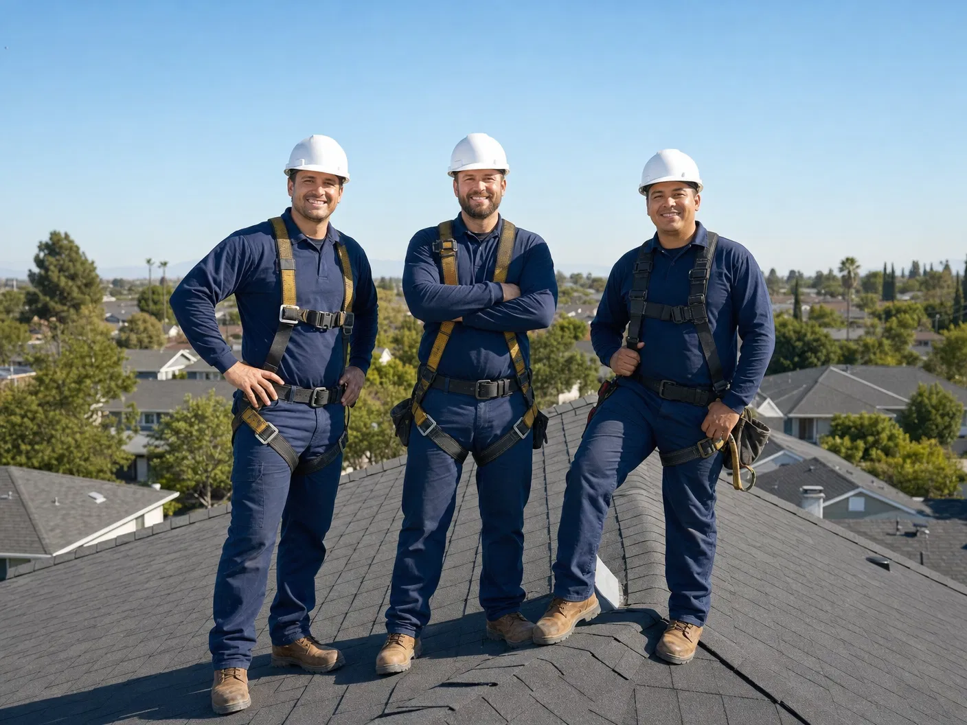 Central Coast Restoration professional roofing team