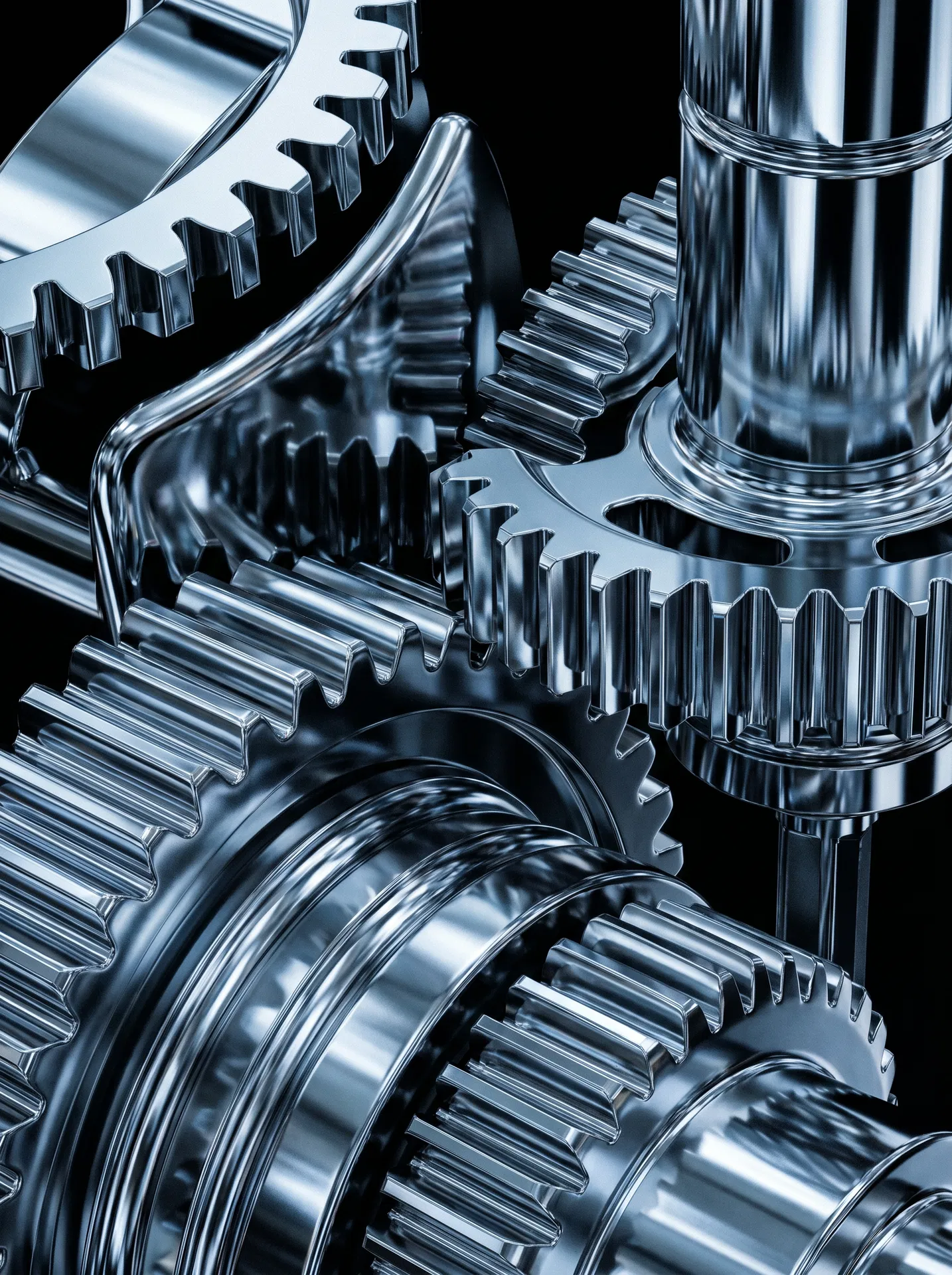 Industrial precision background