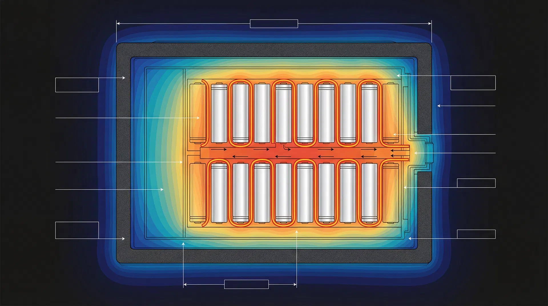 Thermal management cross-section