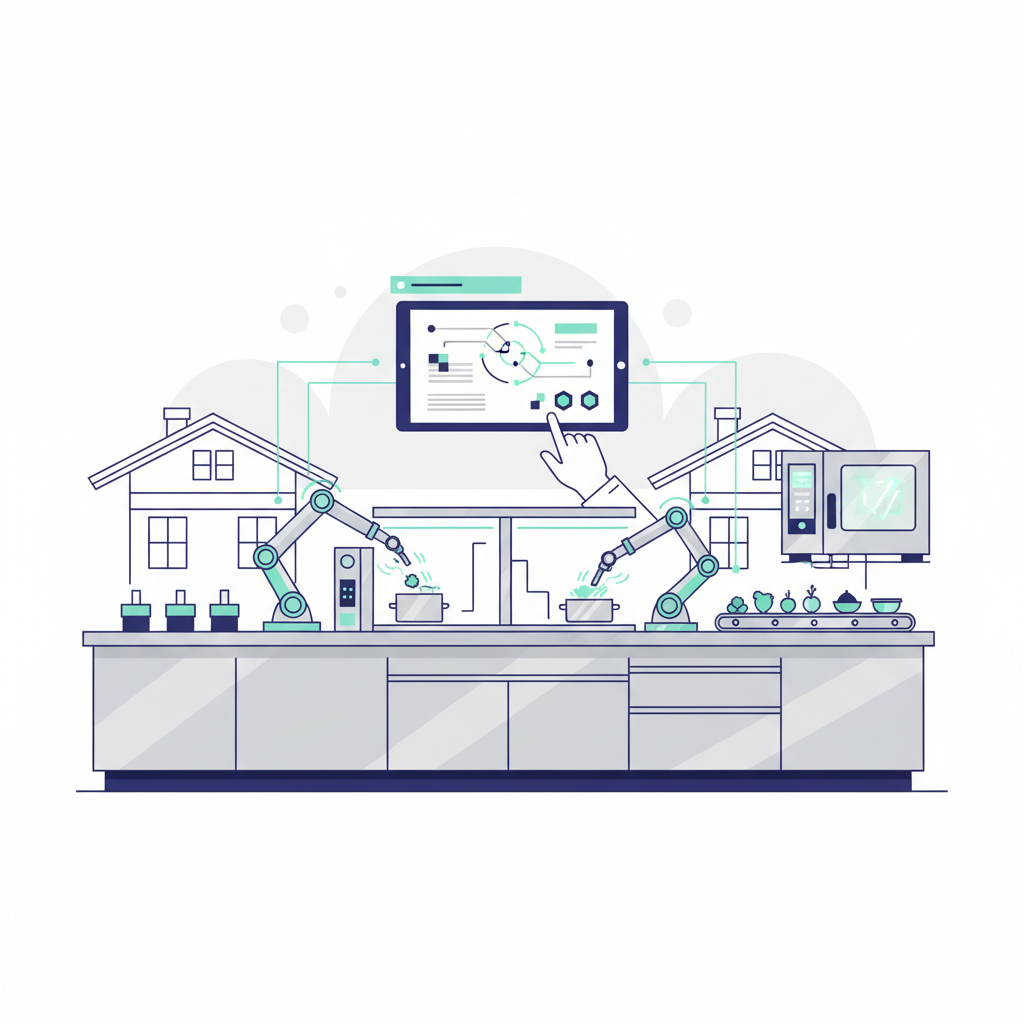 Digitalisierung in der Küche: Effizienzsteigerung und neue Arbeitsmodelle
