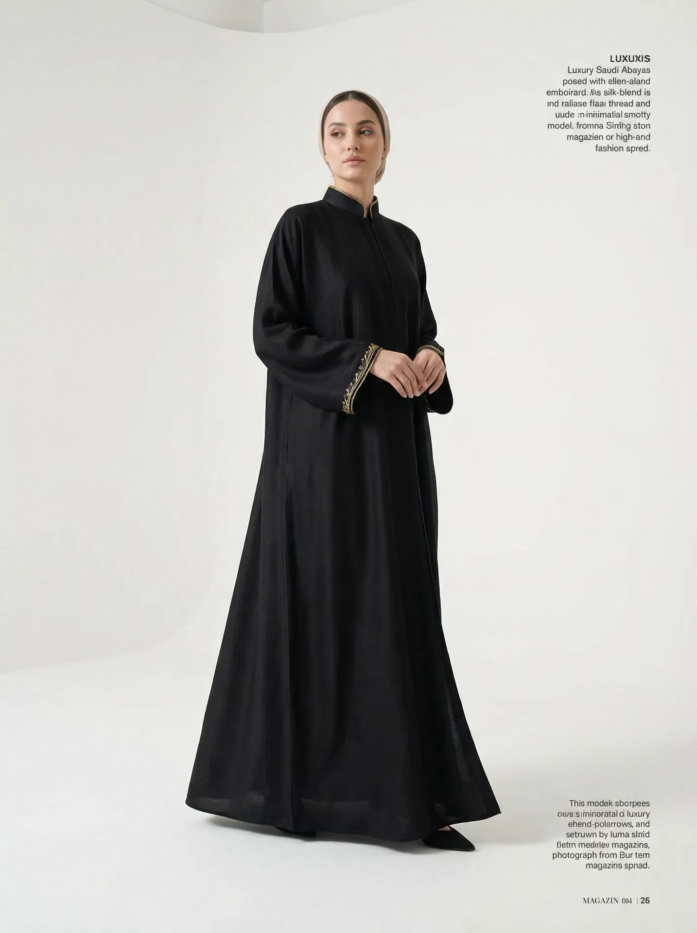 عباية سمر الكلاسيكية