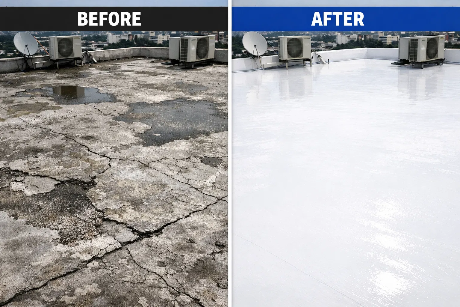 عزل الأسطح المائية