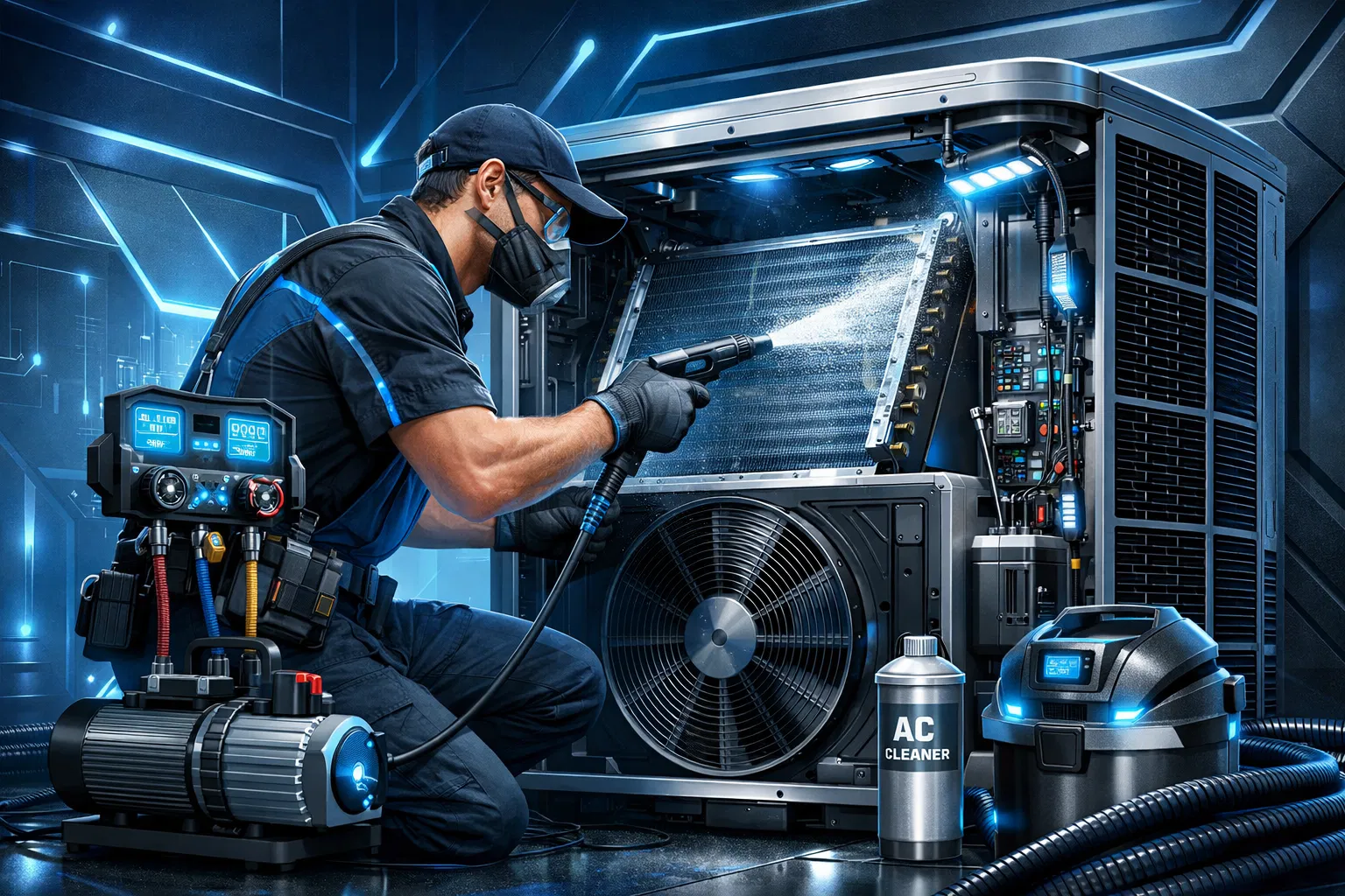 صيانة احترافية للمكيفات