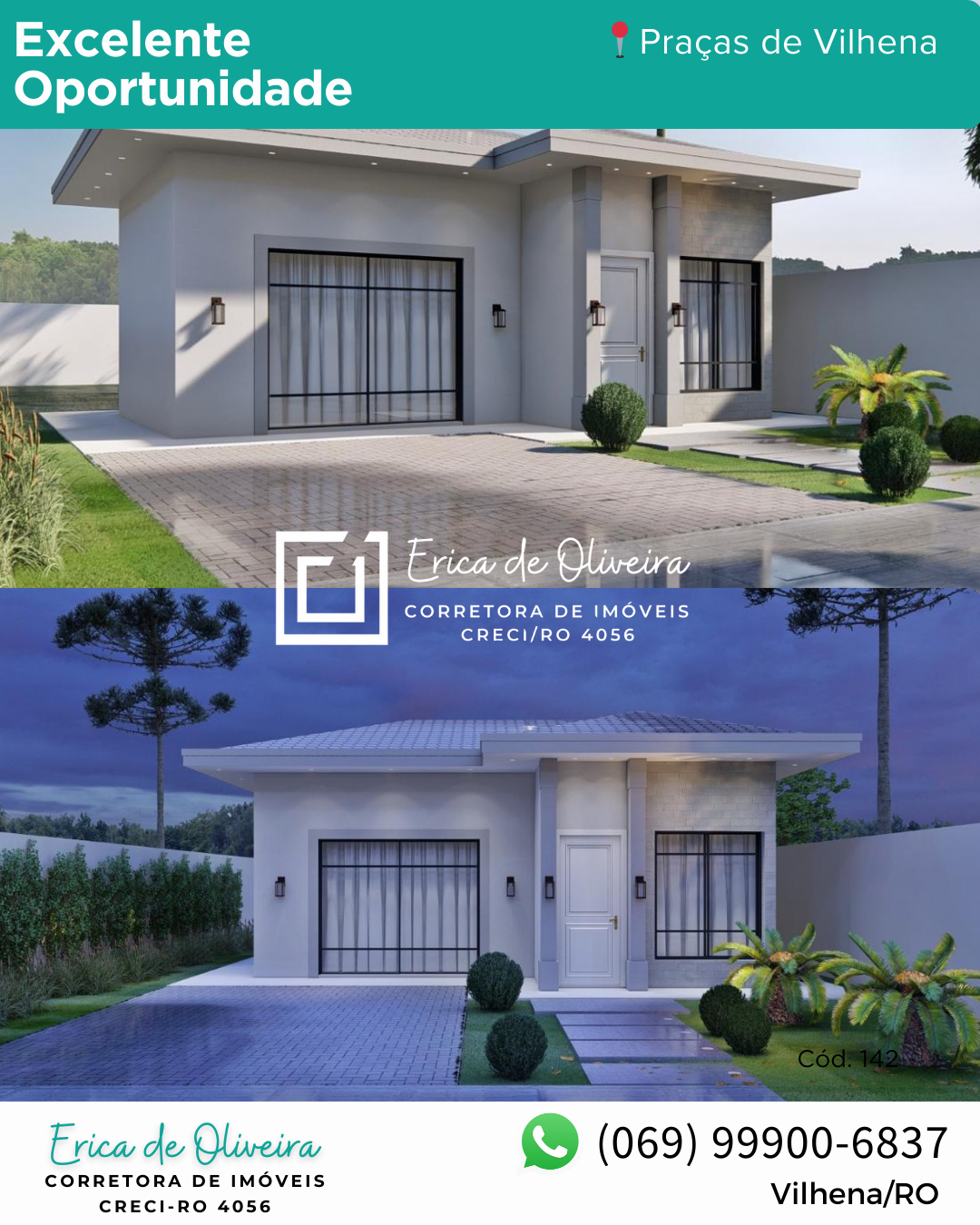 Casa em Praças de Vilhena