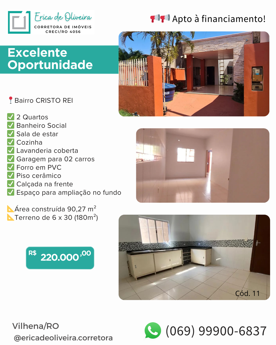 Excelente Oportunidade - Casa em Cristo Rei