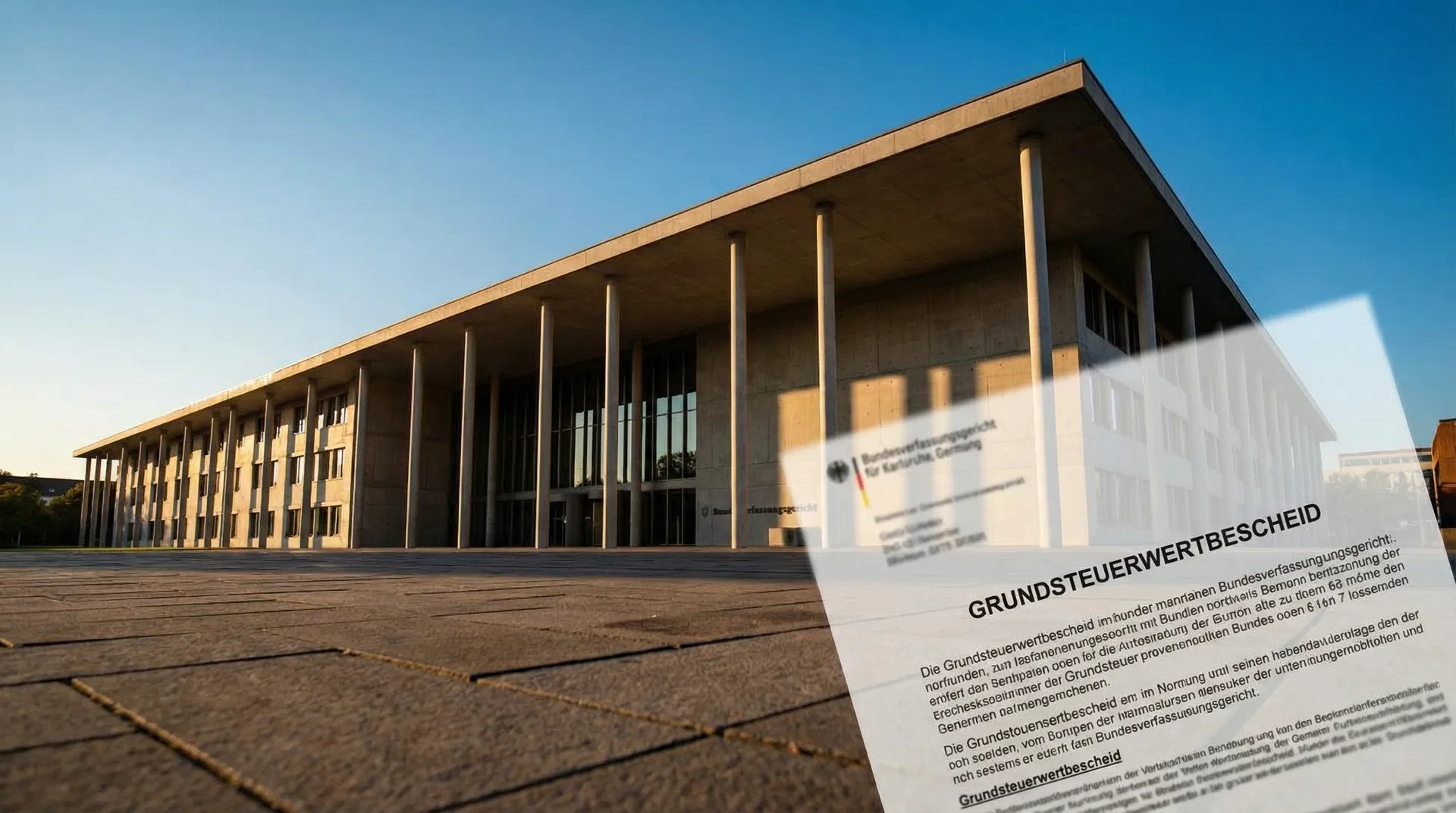 Titelbild: Grundsteuer vor dem Bundesverfassungsgericht: Was Eigentümer jetzt wissen müssen