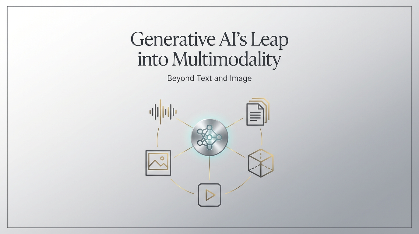 Generative AI's Leap into Multimodality: Beyond Text and Image