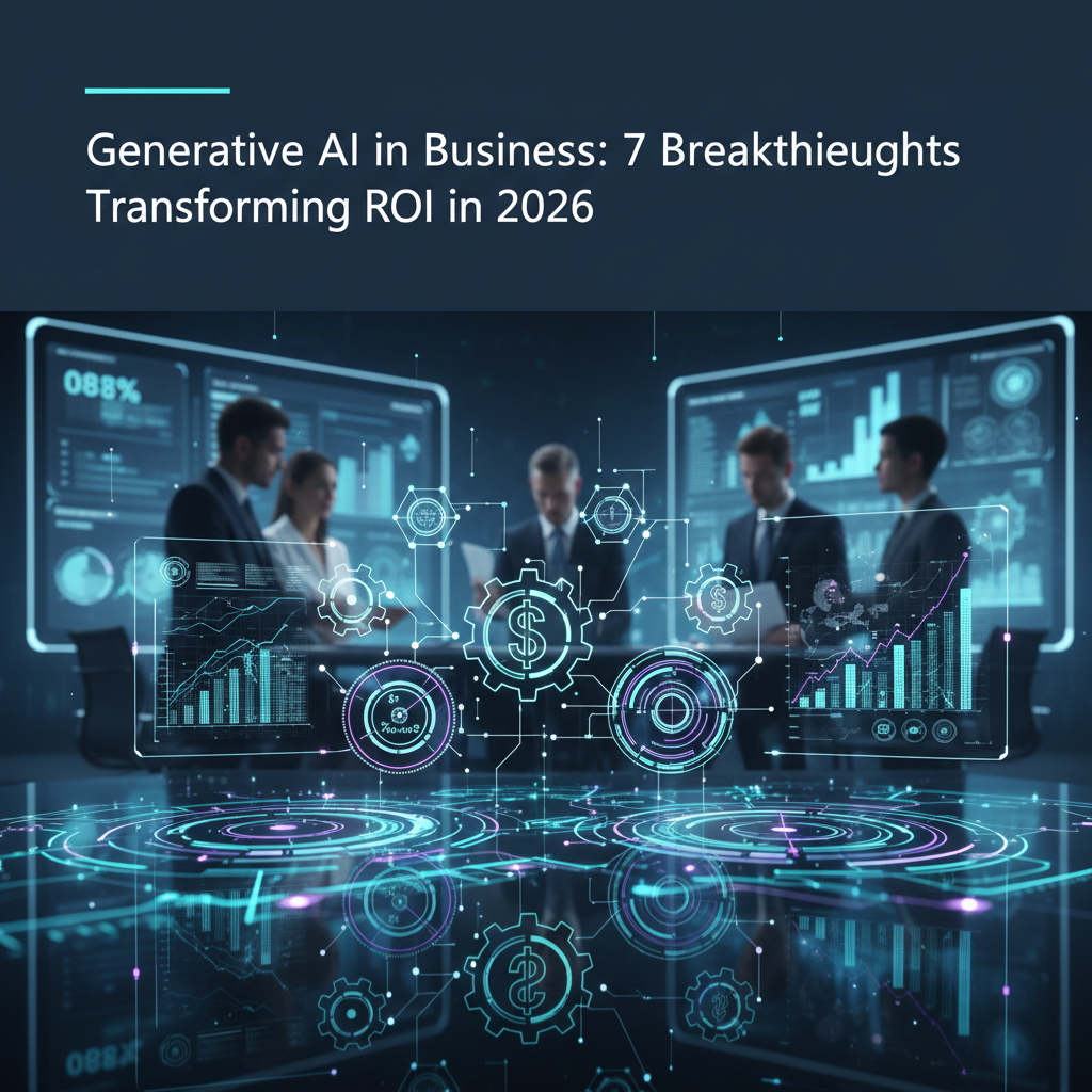 Generative AI in Business: 7 Breakthroughs Transforming ROI in 2026