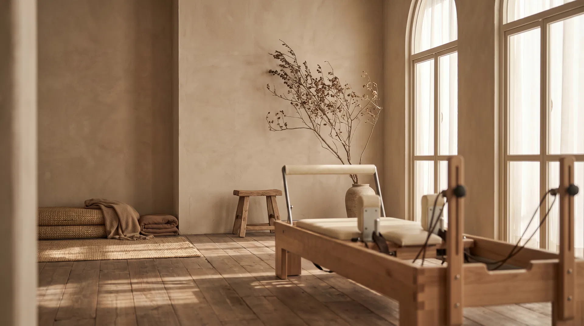 台南溫馨的皮拉提斯教室環境