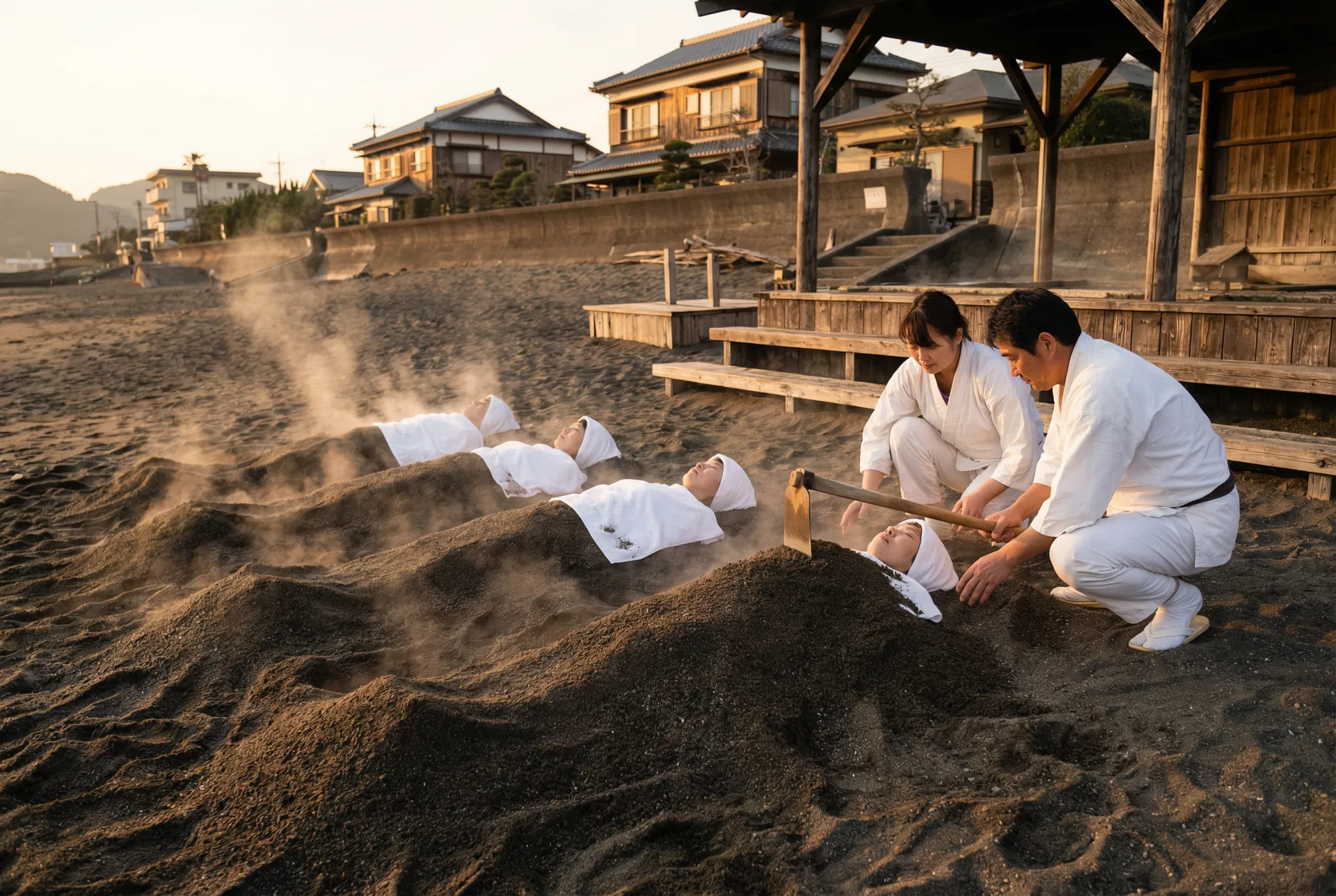 指宿の砂むし温泉