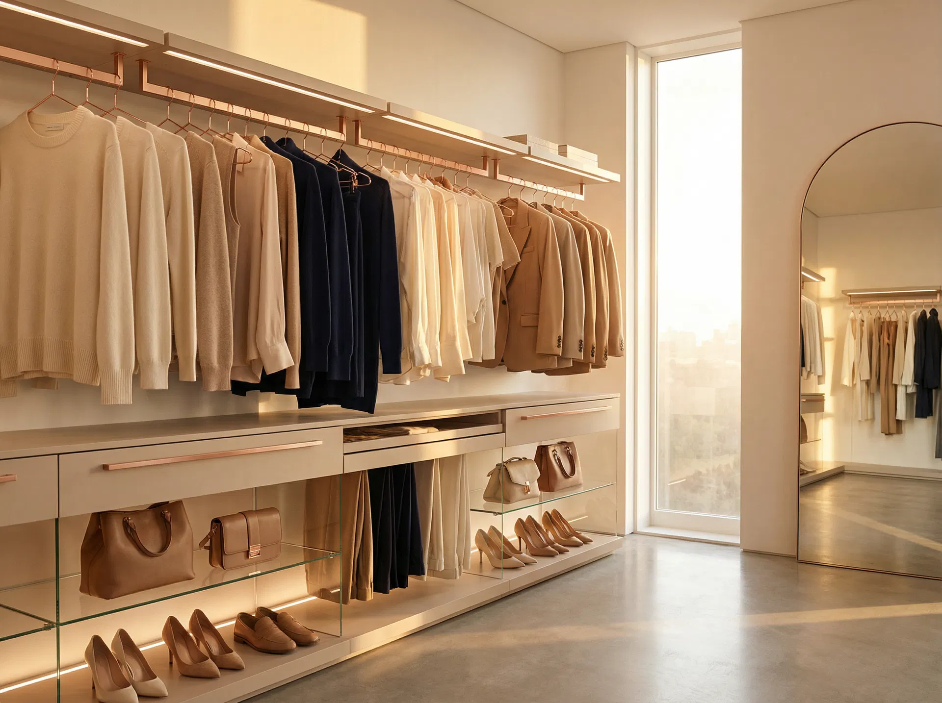 Guarda-roupa curado pela FitVision