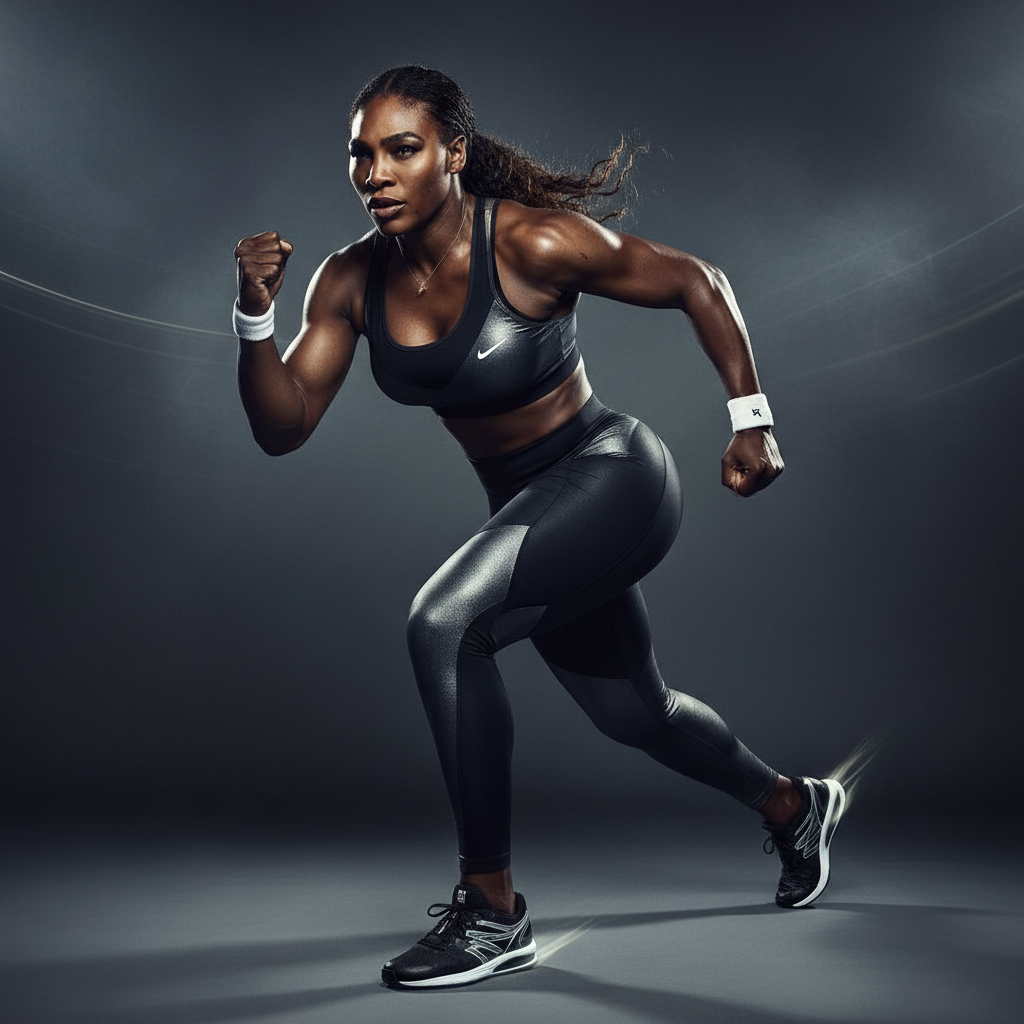 Serena Williams' Power Run Club