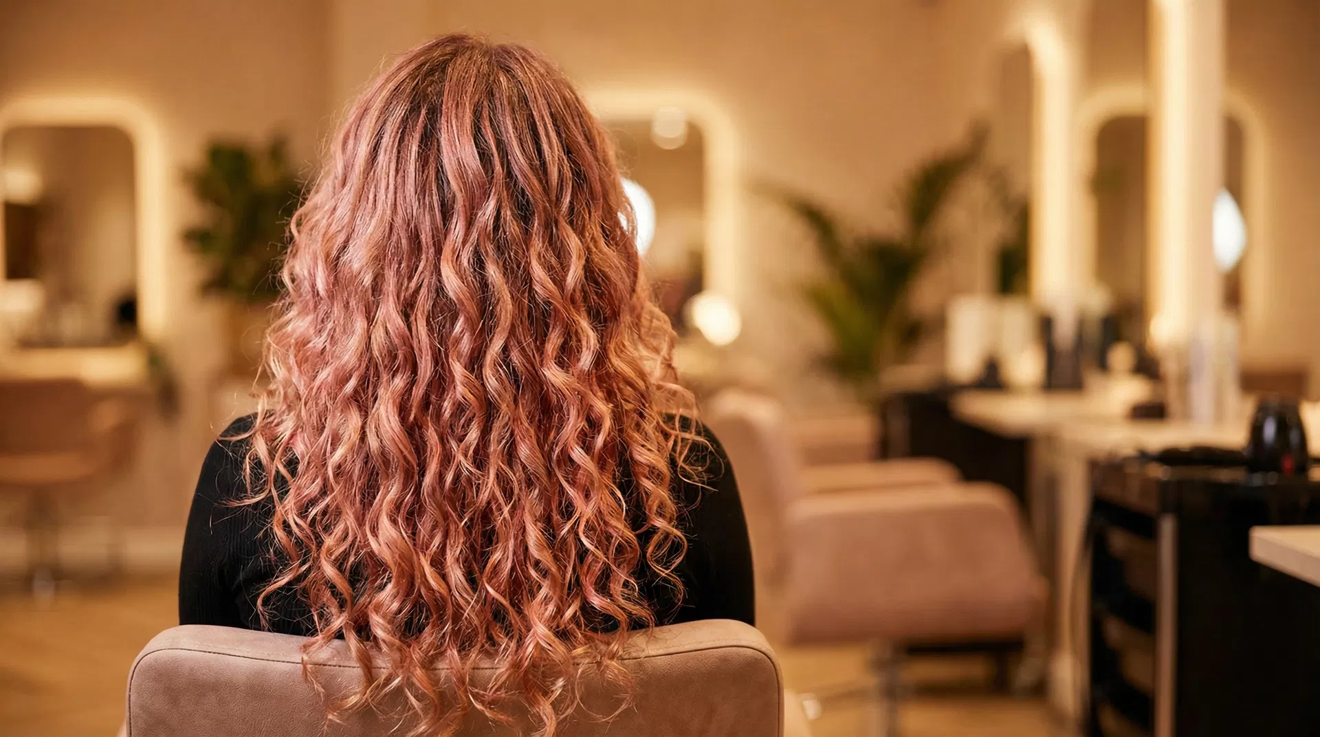 Professional hair styling at Impact Beauty Studio