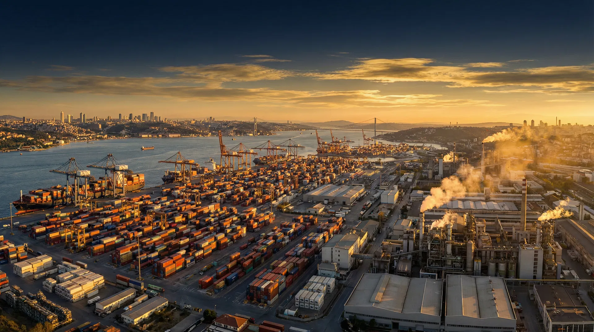 Turkish industrial port