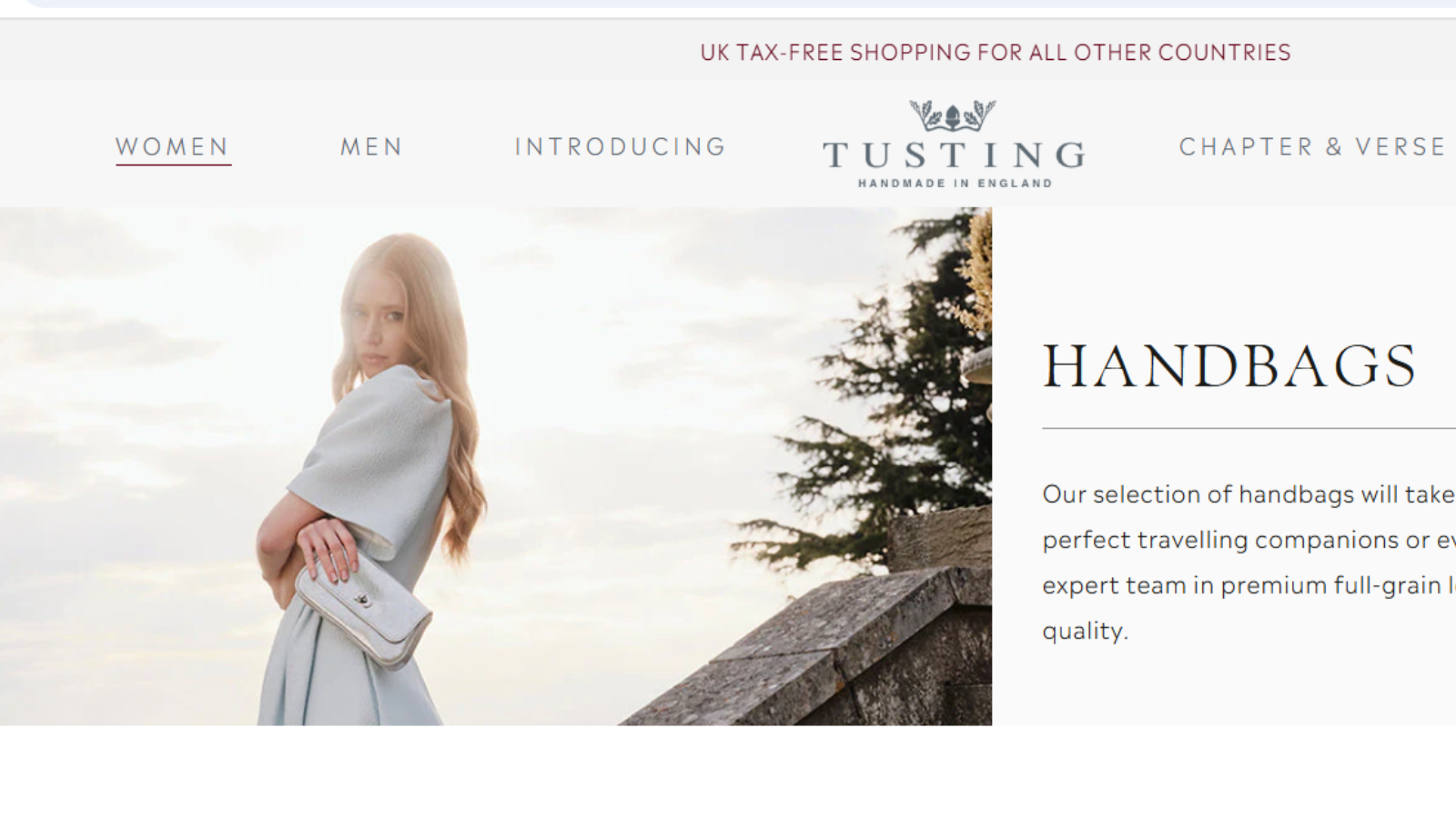 Tusting：来自1875年的英伦优雅，贵但贵得值得