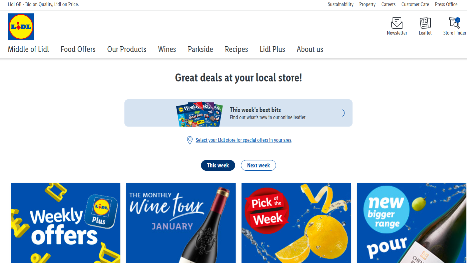 每周特价+限时商品!Lidl教你省钱又省心!