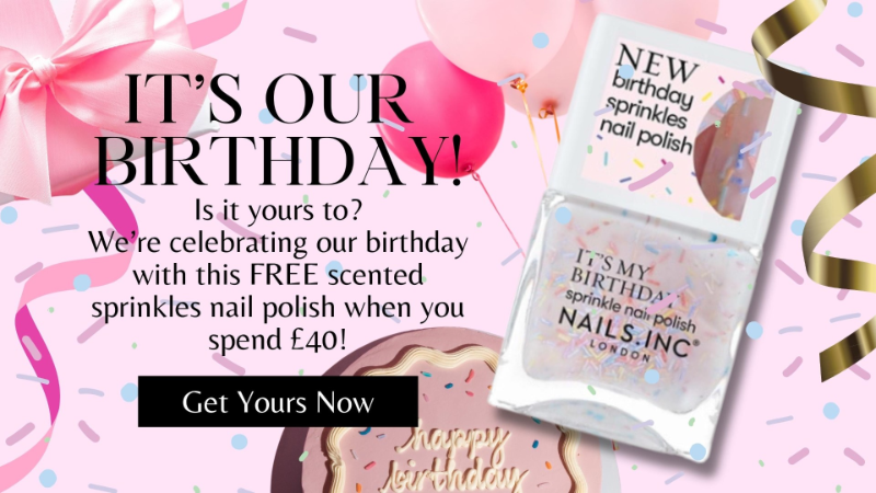 NAILS.INCS店庆大放送来啦! 