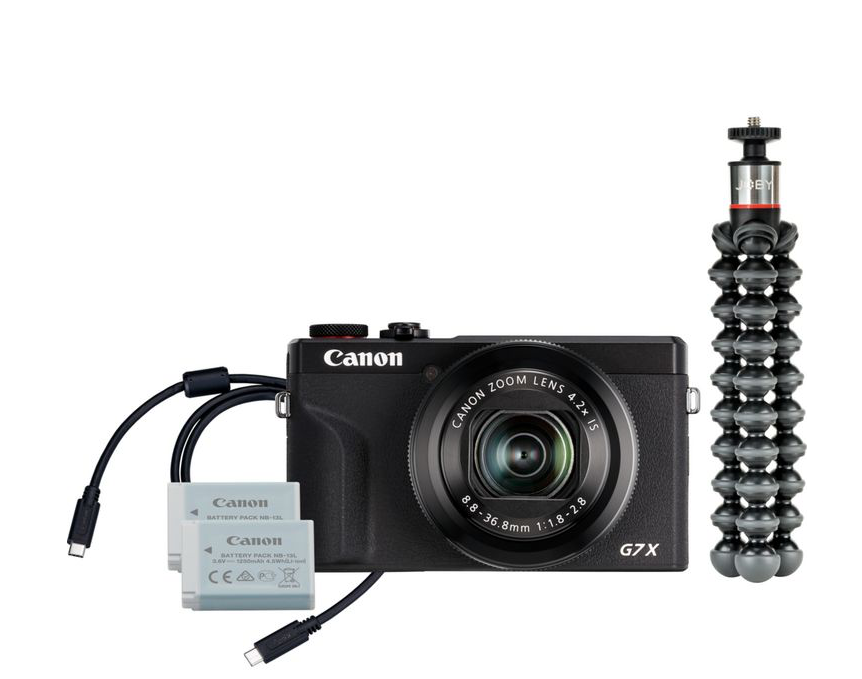 佳能G7 X系列相机，最多£90 off，多种套餐均有参与