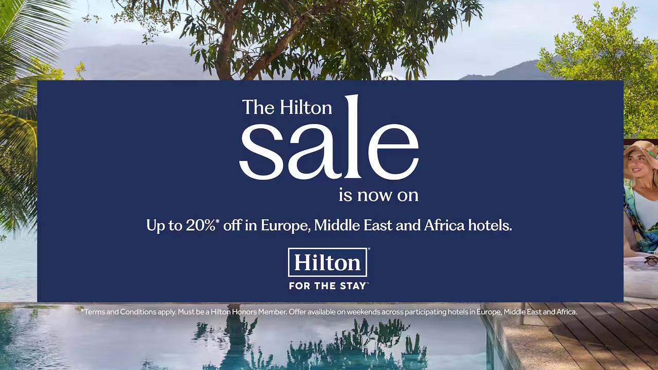 打工人必看！年中回血计划 = 夏日逃离计划 + 希尔顿限时大促！