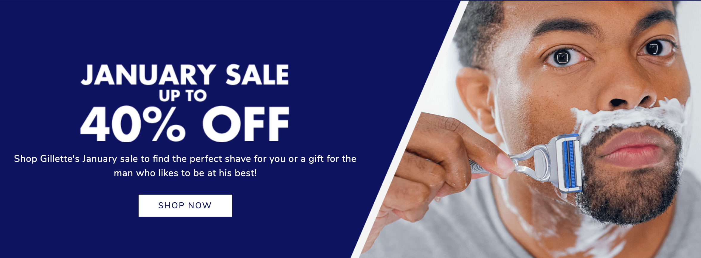 吉列剃须刀套装最高50% off