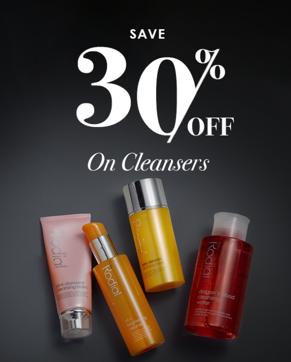 Rodial卸妆产品30% off！点击查看折扣码