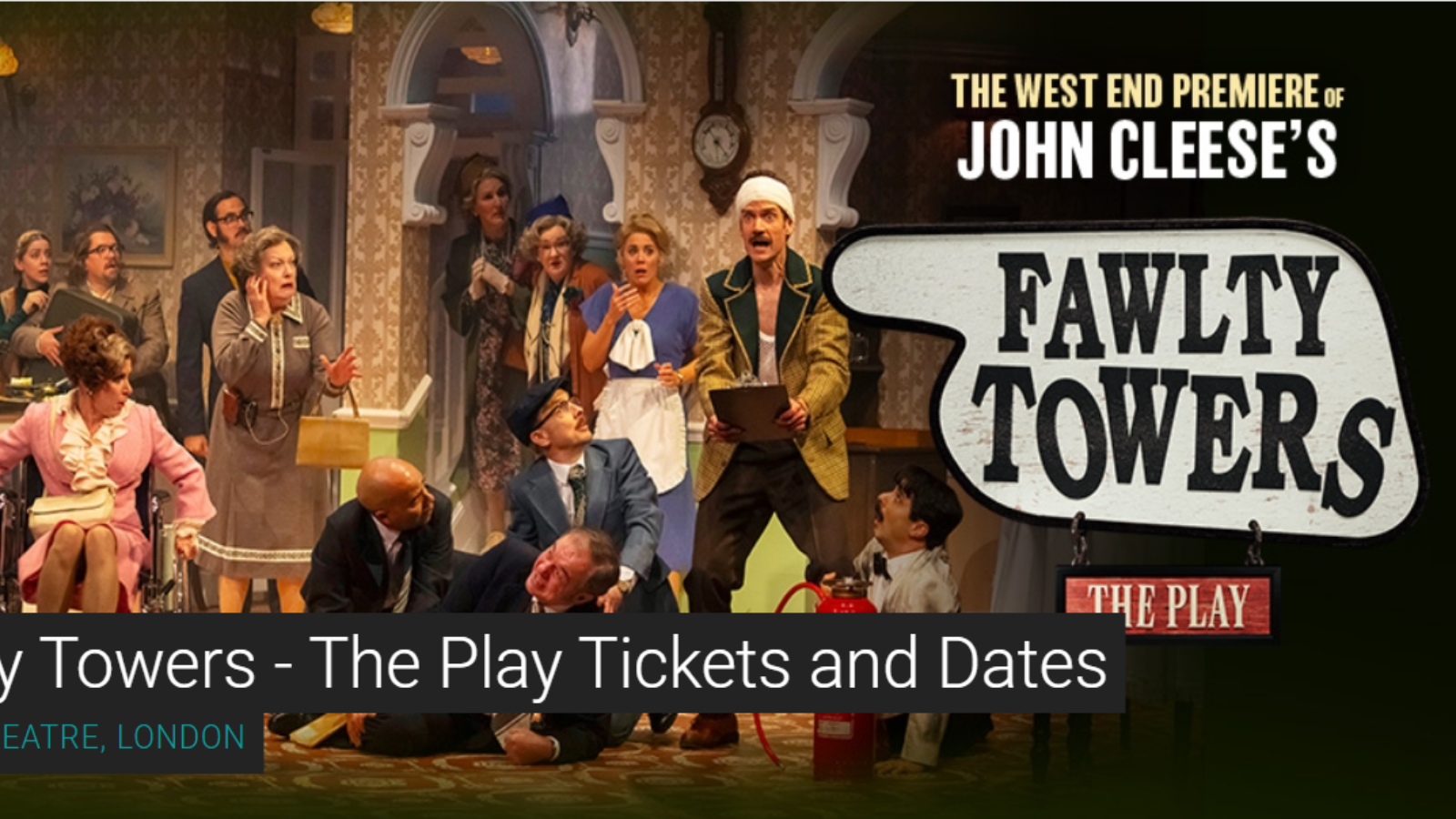 50年经典再现：《非常大酒店》全新舞台剧震撼来袭！