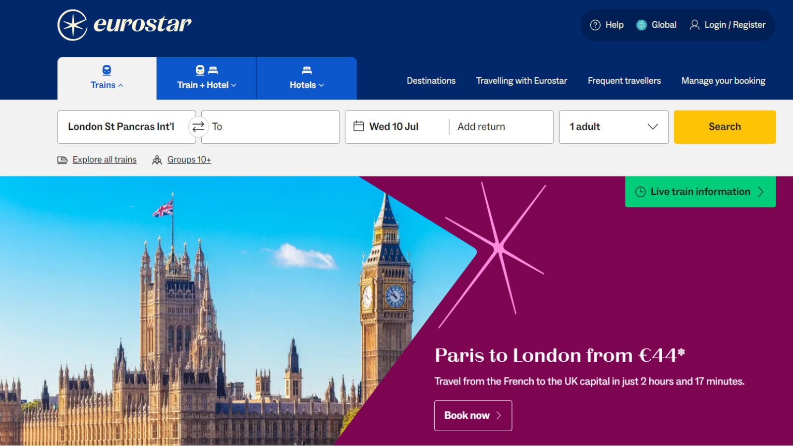 从伦敦到巴黎,布鲁塞尔到阿姆斯特丹——Eurostar带你纵横欧洲